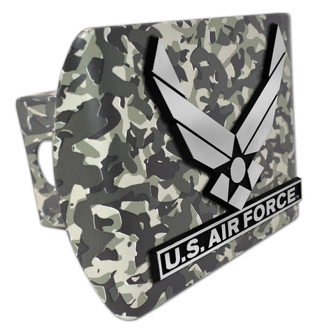 Air Force Wings Urban Camo Hitch Cover