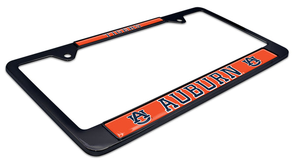 Auburn Tigers Black License Plate Frame