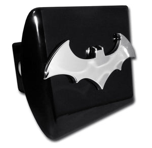 Batman (3D Bat) ALL METAL Black Hitch Cover