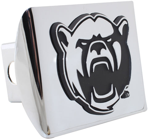 Baylor University Bear Emblem Chrome Metal Hitch Cover