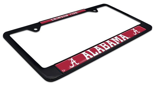 University of Alabama Crimson Tide Black License Plate Frame