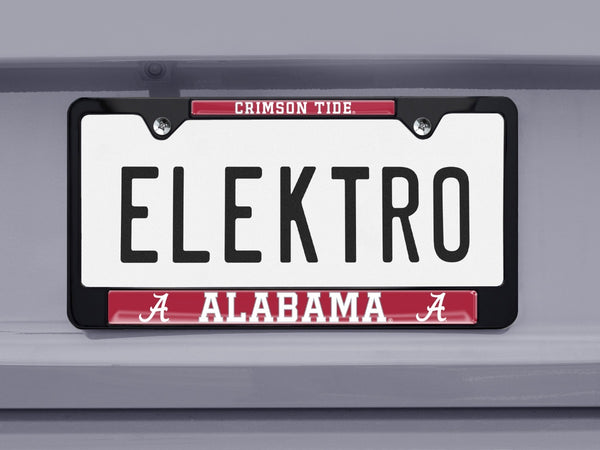 University of Alabama Crimson Tide Black License Plate Frame