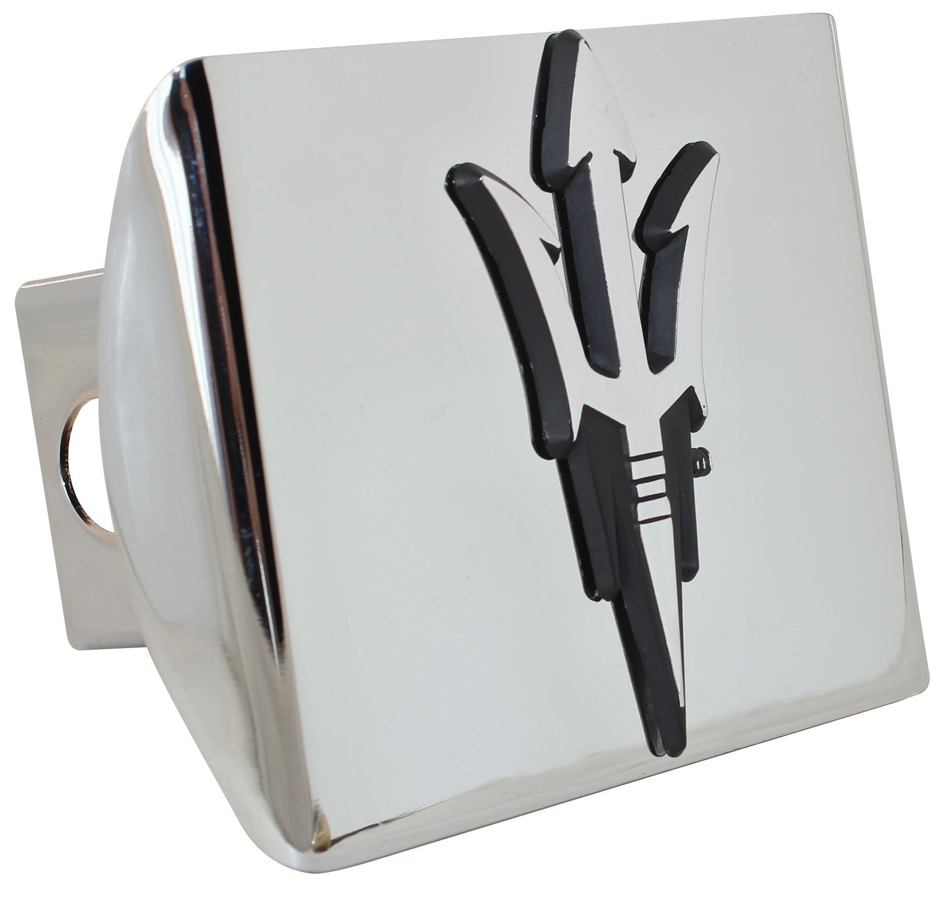 Arizona State Pitch Fork Chrome Metal Hitch Cover
