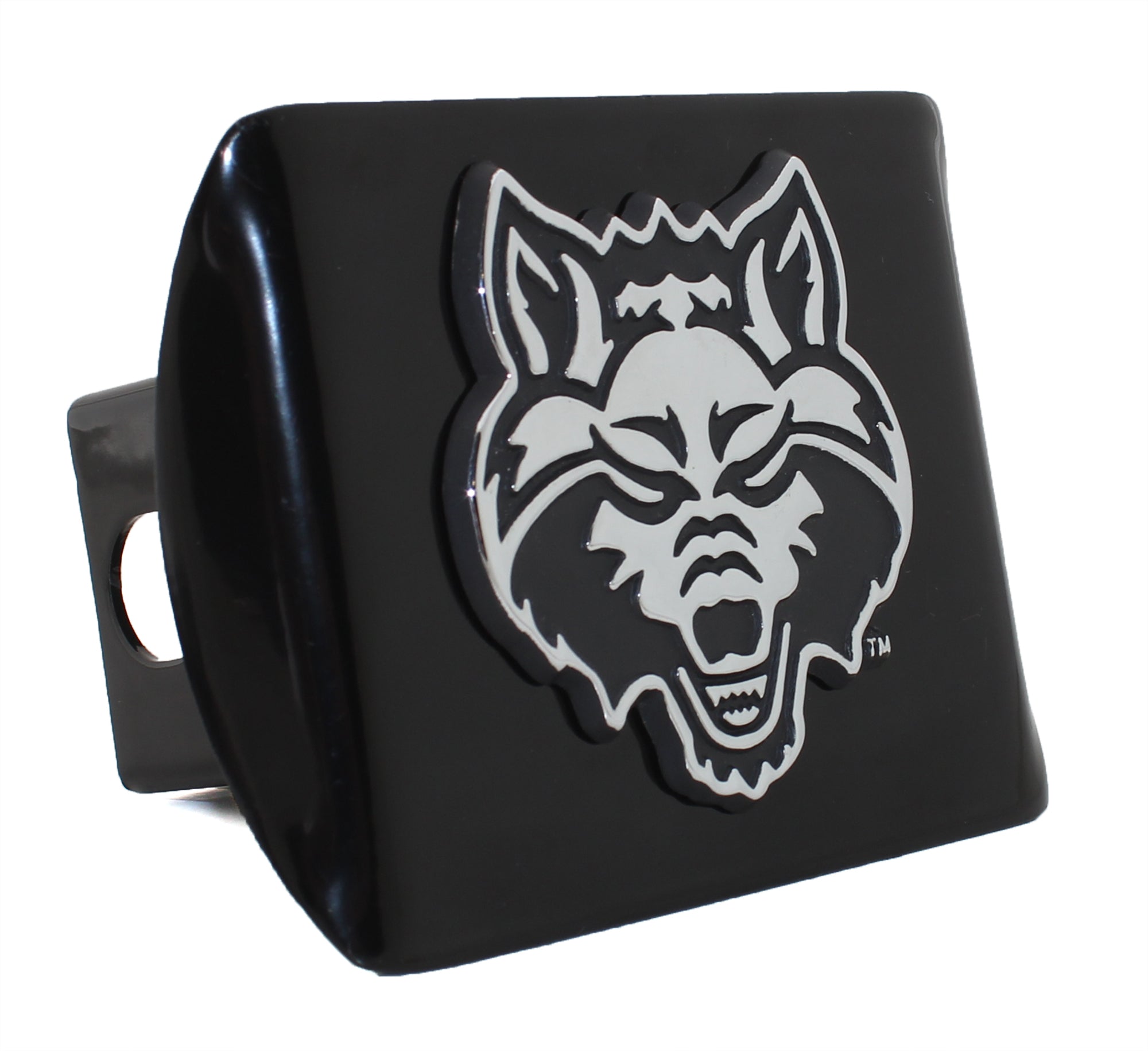 Arkansas State Black Hitch Cover