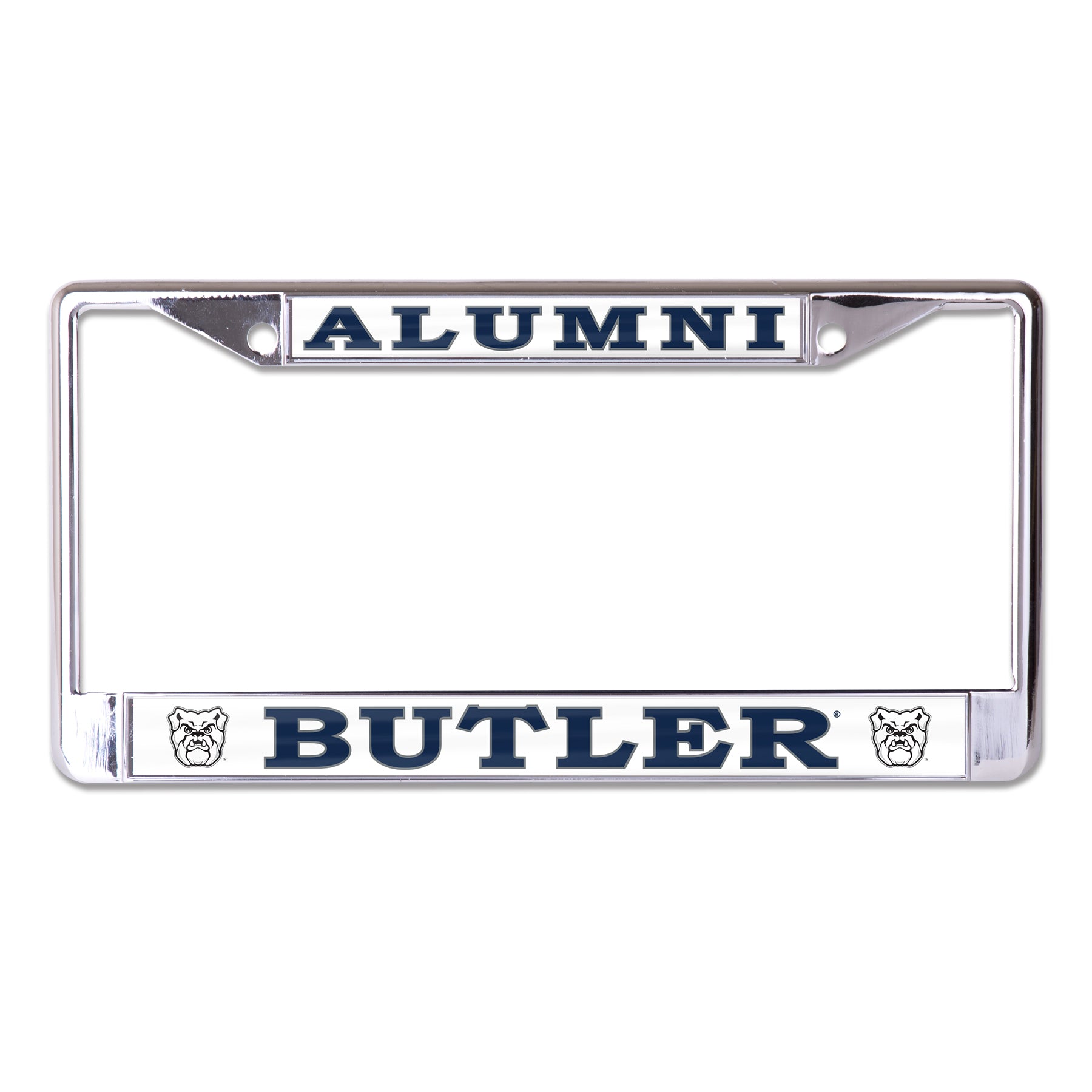 Butler University Alumni Chrome License Plate Frame
