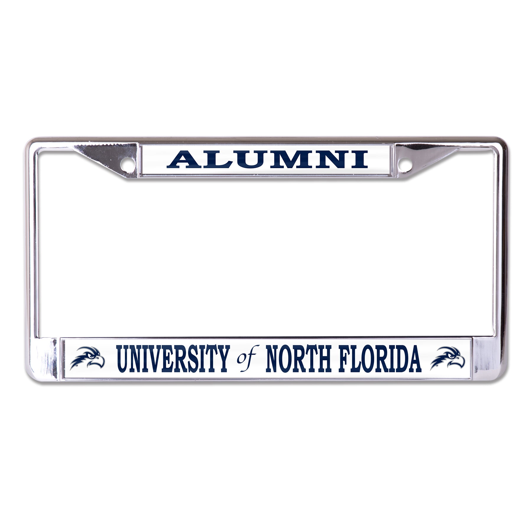 University of North Florida Alumni Chrome License Plate Frame