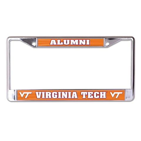 Virginia Tech Alumni Chrome License Plate Frame