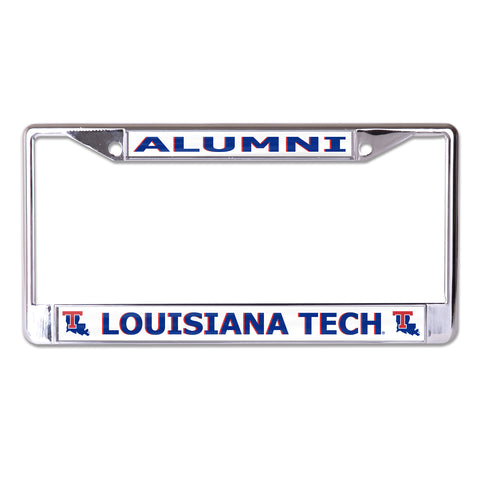 Louisiana Tech University Alumni Chrome License Plate Frame