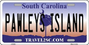 Pawleys Island South Carolina Metal Novelty License Plate