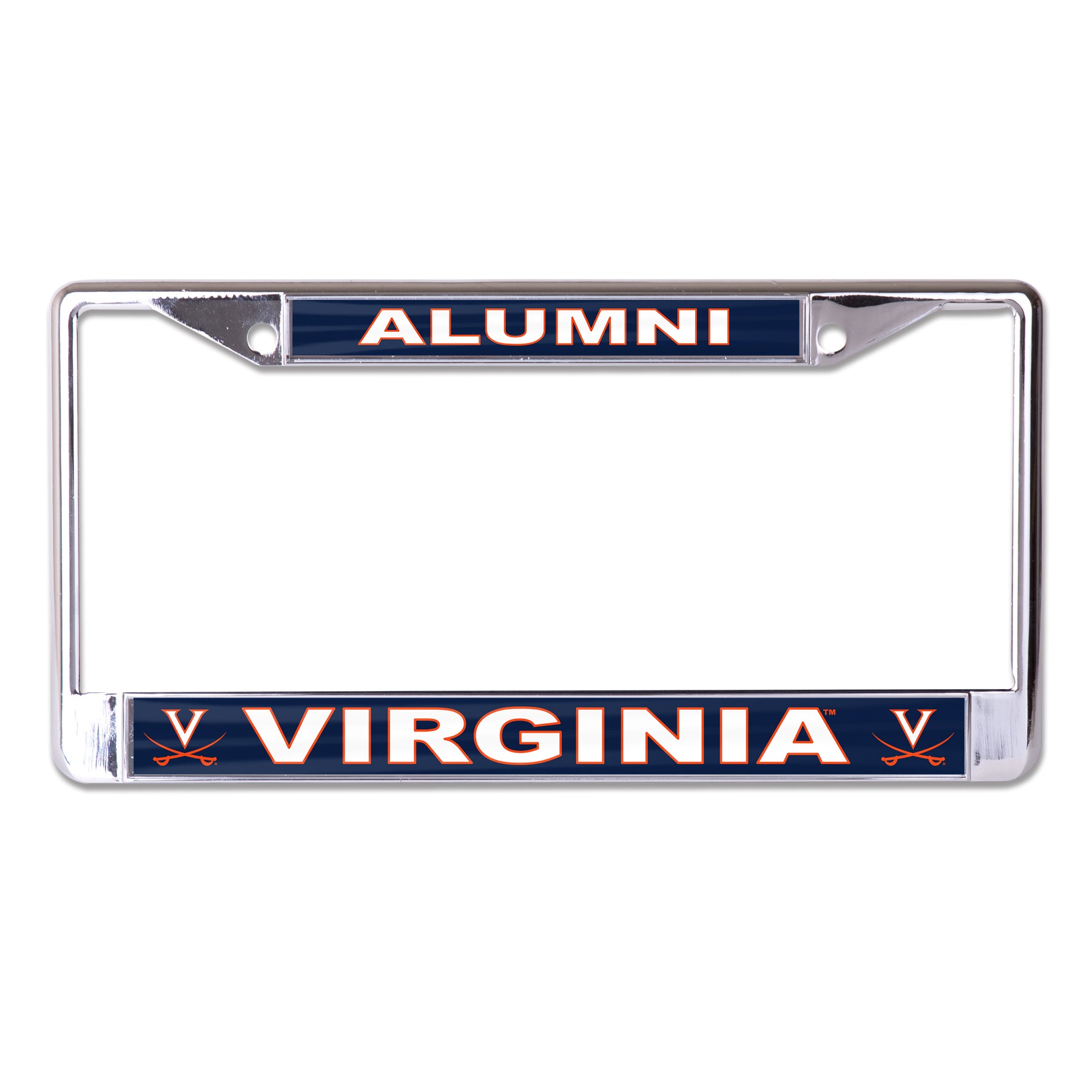University of Virginia Alumni Chrome License Plate Frame