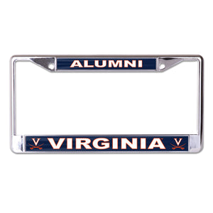 University of Virginia Alumni Chrome License Plate Frame