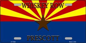 Whiskey Row Prescott Arizona Novelty License Plate